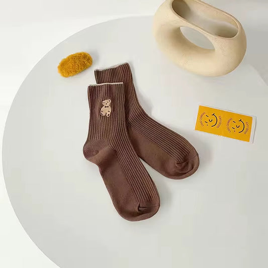 Cotton Bear Socks